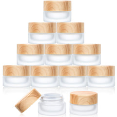 Geiserailie 10pcs glass cosmetic containers ready for travel storage and sample organization