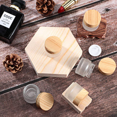 Geiserailie 5ml clear glass jar shown for precise sample storage and organization