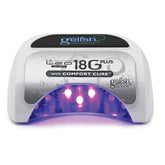 Gelish 18G Plus LED Light front view for precise gel curing and client comfort.