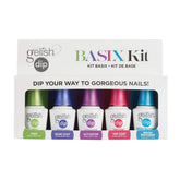 Gelish Dip Basix Kit Prep bottle showing clean primer for adhesion.