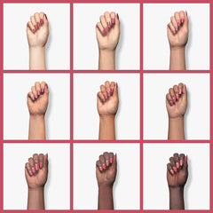 Gelish MINI chip-resistant finish looks durable and long-lasting.