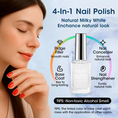GELLEN Base Coat nail ridge filling to even surfaces