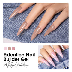 Gellen builder gel long-lasting nails up to three weeks in everyday wear.