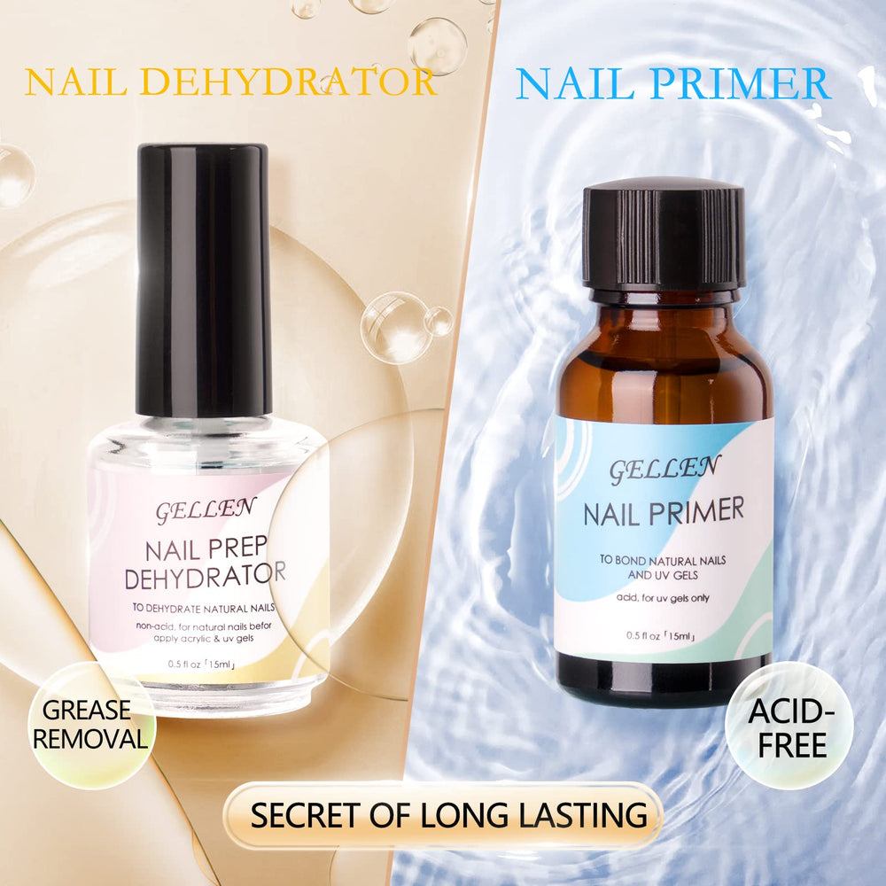 GELLEN primer de uñas ácido libre para base estable