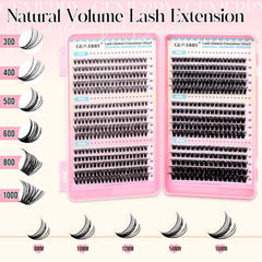 GEMERRY soft lightweight synthetic lashes deliver comfort and long wear.