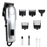 Generic Hair Clipper cordless-motor offers quiet, powerful grooming for home or pro use.