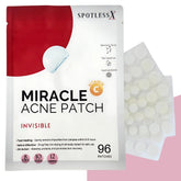 Generic invisible-pimple-patch-packaging demonstrates discreet, makeup-friendly coverage for daytime use.
