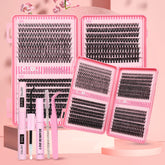 Generic Lash Extension Kit full-set enables DIY lash versatility for multiple looks