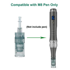 Generic microneedling pen cartridges M8 0.25mm needle length for comfortable sessions