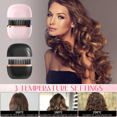 Generic Mini Straightener compact design fits in a purse or travel bag.