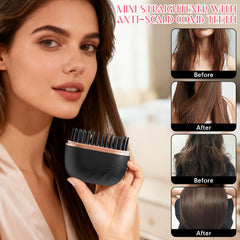 Generic Mini Straightener offers three temperature settings for various hair types.