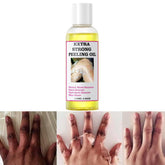 Generic Extra Strong Yellow Peeling Oil bottle close-up for gentle exfoliation.