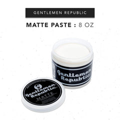 Gentlemen Republic short hairstyle with matte finish for a polished look.