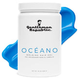 Gentlemen Republic Oceano hair gel bottle shows the 32oz size for long-lasting styling