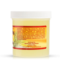 SuperGro retwisting gel shaping defined locs with natural shine