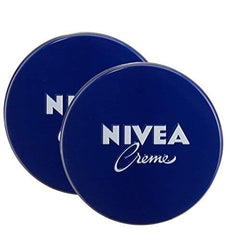 NIVEA Creme jar in use with family, highlighting all-year moisturizer for every member.