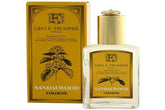 Geo. F. Trumper Sandalwood Cologne in glass atomiser bottle offers portable daily fragrance.