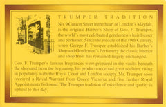 Geo F. Trumper Sandalwood Soft Shaving Cream brush application shows easy lathering
