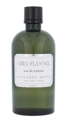 Geoffrey Beene Grey Flannel EDT bottle close-up for romantic evenings and signature scent