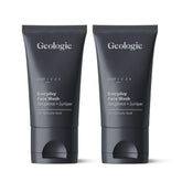 Geologie 2% Salicylic Acid Face Wash bottle closeup highlights pore-clearing formula for clearer skin.