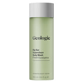 Geologie Big Sur Fresh Eucalyptus bottle highlights eco-friendly packaging and natural scent.