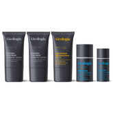 Geologie complete skincare set box demonstrates organized daily routine for clearer skin.