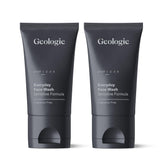 Geologie Daily Face Wash bottle close-up—gentle, fragrance-free cleansing for sensitive skin.