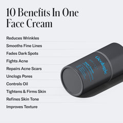 Geologie retinol night cream jar closeup shows rich texture for hydration