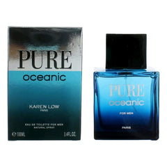 Geparlys Karen Low Pure Oceanic Paris bottle front view, premium masculine scent.