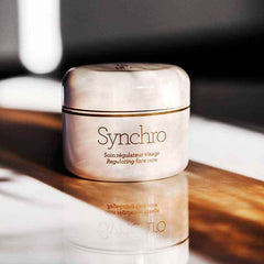 Gernetic Synchro Cream texture closeup reveals a rich, soothing formula