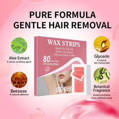 GEWJEK eyebrow wax strips help shape brows with clean precision.