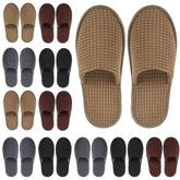 Geyoga 12-pair slippers pack, ideal for hotels and events welcoming guests