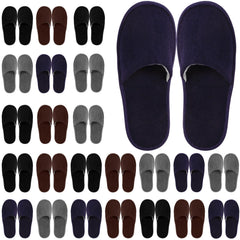 Geyoga disposable slippers bulk packaging enables easy guest distribution.