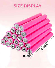 Geyynow nail art stamp pen with fine tip enables precise intricate designs.