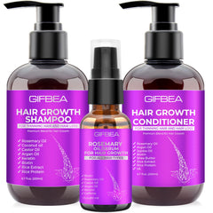 GIFBEA Hair Growth Shampoo bottle ready to support thinning hair