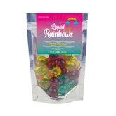 Gift Republic Liquid Spirit Rainbow Bath Pearls pack front view for a tropical bath ritual