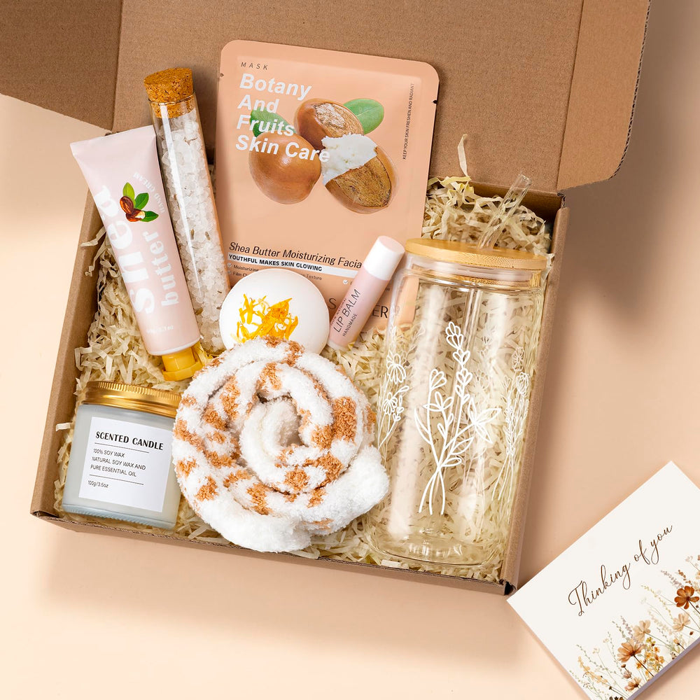 GiftPeak self-care gift box ready for a cozy spa moment and gifting.