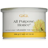GiGi All Purpose Honee Wax label with warm, soothing formula for smooth waxing sessions.