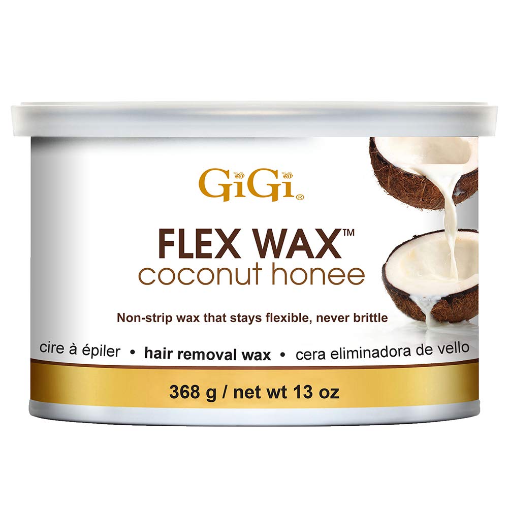 GIGI Coconut Honee Flex Wax face application for smooth skin without strips