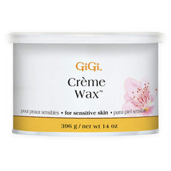GIGI Creme Wax packaging for at-home waxing with sensitive skin.