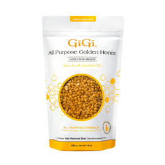 GIGI hard wax beads Golden Honee pack closeup for professional hair removal results