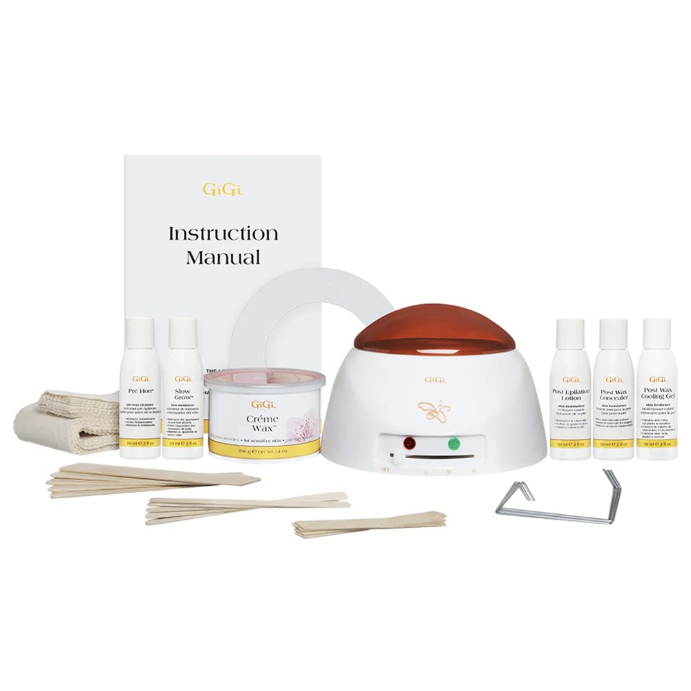 GiGi Mini Pro Waxing Kit honey warmer: salon-style warmth for precise waxing sessions