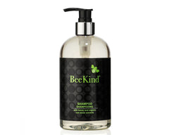 Gilchrist & Soames BeeKind shampoo bottle shows lemon verbena aroma for refreshing cleansing.