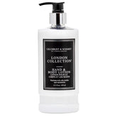 Gilchrist & Soames London Hand & Body Lotion bottle with pump for daily hydrating care.