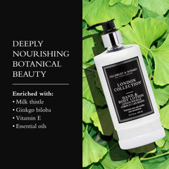 Gilchrist & Soames London ingredients milk thistle highlight nourishing antioxidants.