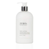 Gilchrist & Soames Zero% Body Lotion bottle front, showcasing lightweight hydration for daily skin comfort.