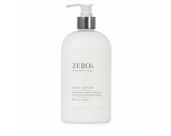 Gilchrist & Soames Zero% Unisex Body Lotion bottle front view with 15oz size and nourishment.