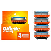 Gillette Fusion5 razor refills 4-pack for a smoother shave.