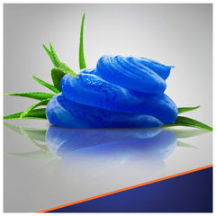 Gillette Fusion5 Ultra Sensitive Gel razor-application shot emphasizes glide protection.