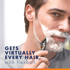 Gillette ProGlide Chill microfins stretch skin for smoother shaving